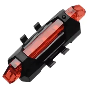 Lanterna Traseira Bicicleta Bike Recarregável Usb Led